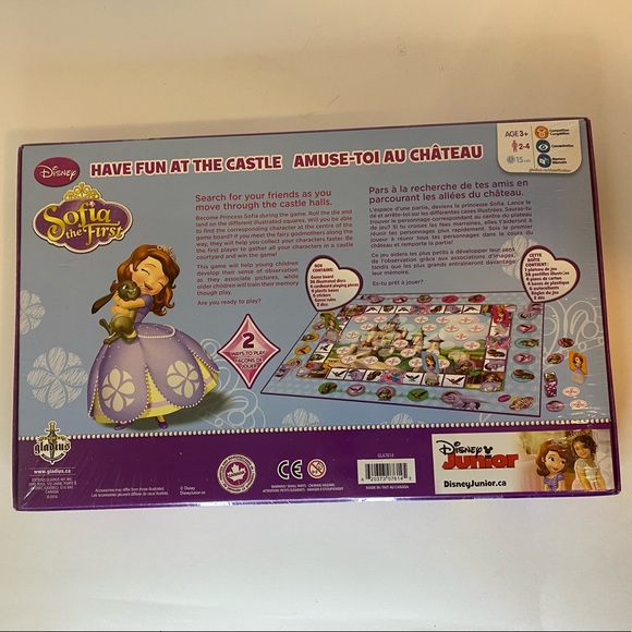 Disney Sofia The First “Have fun at the castle” board game NEW! - Picture 2 of 2